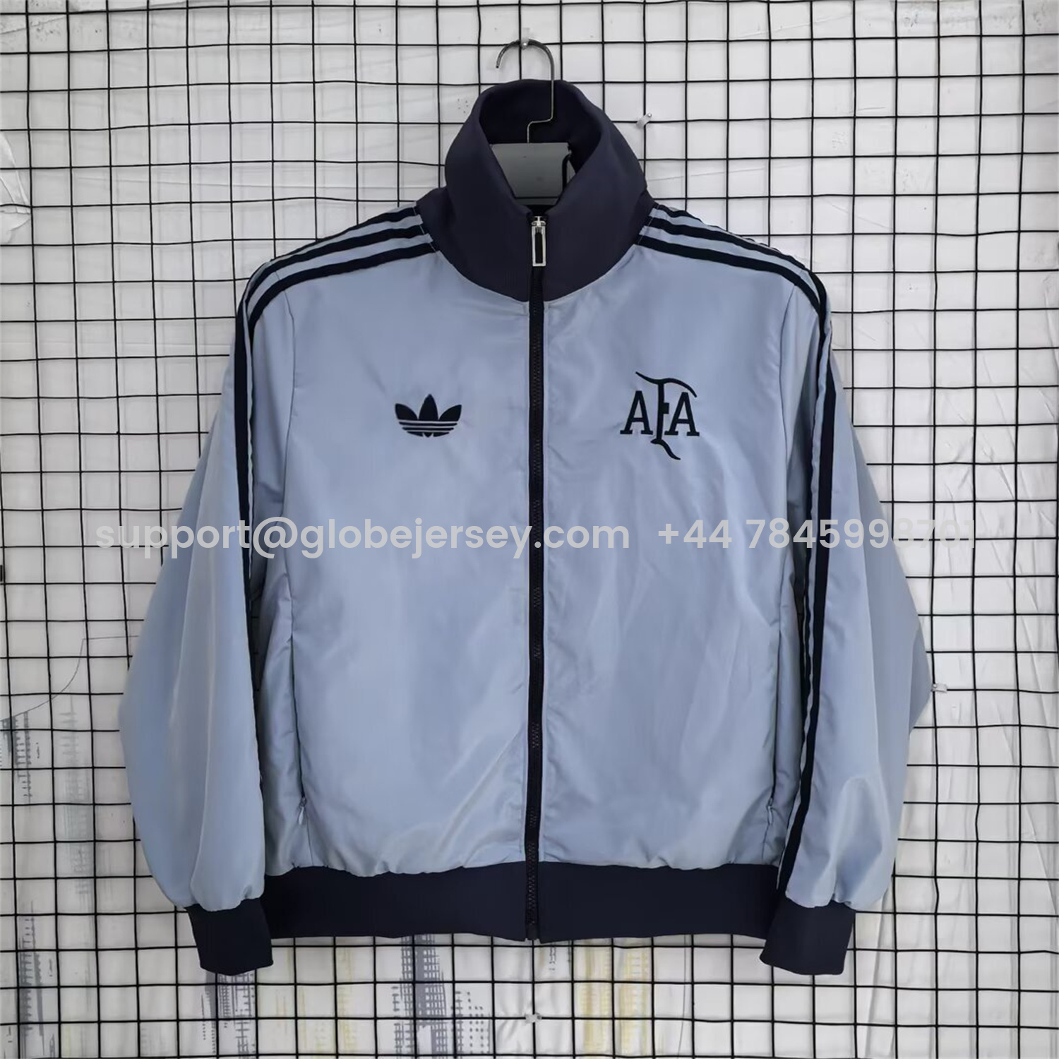 Argentina 25-26 Training Windbreaker Jacket - Grey