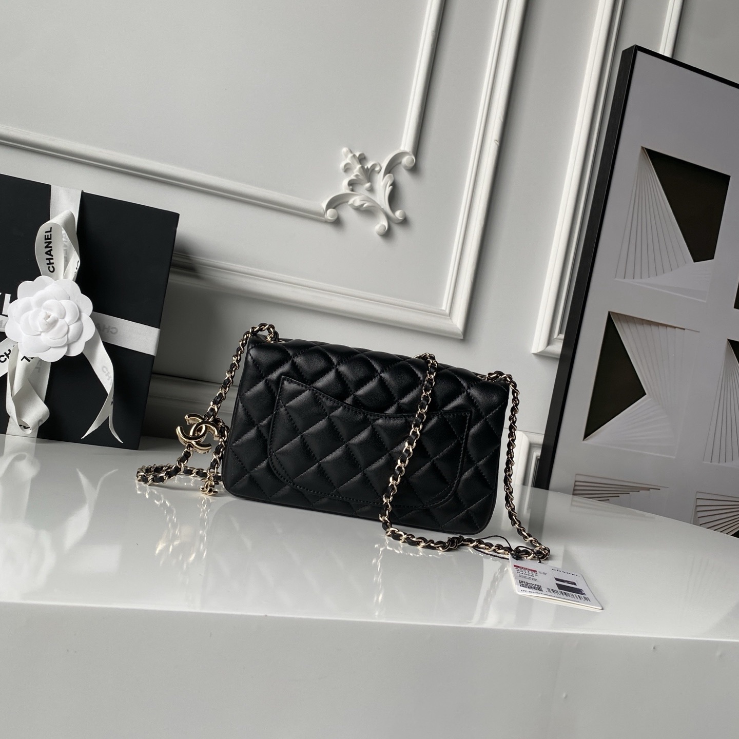 Chanel Double C-Clip Chain Bag