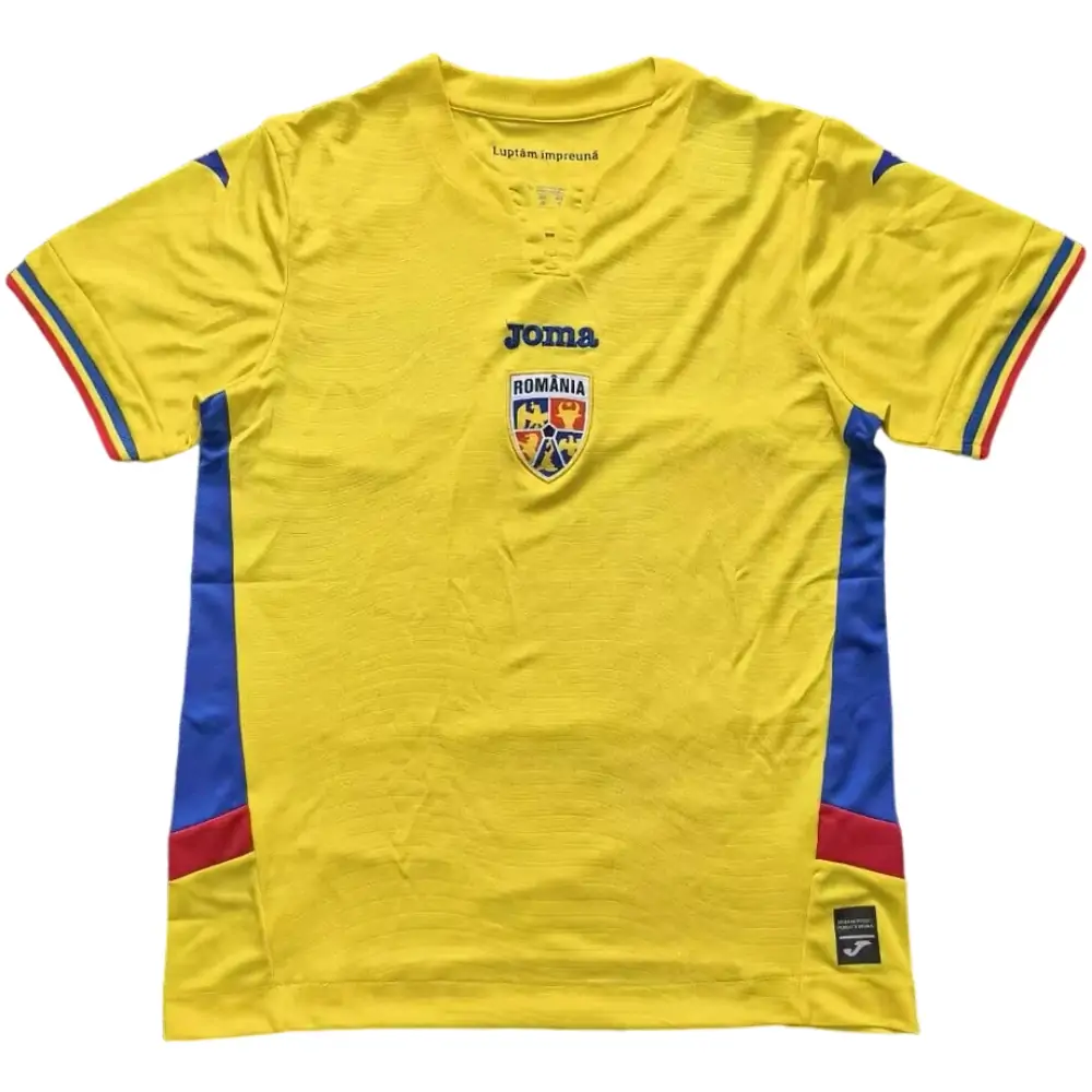 2025-26 Romania Home Jersey - Fan Edition
