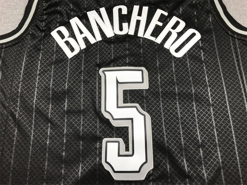 Men's Jersey 2024 Season Magic #5 Black City Edition BNACHERO