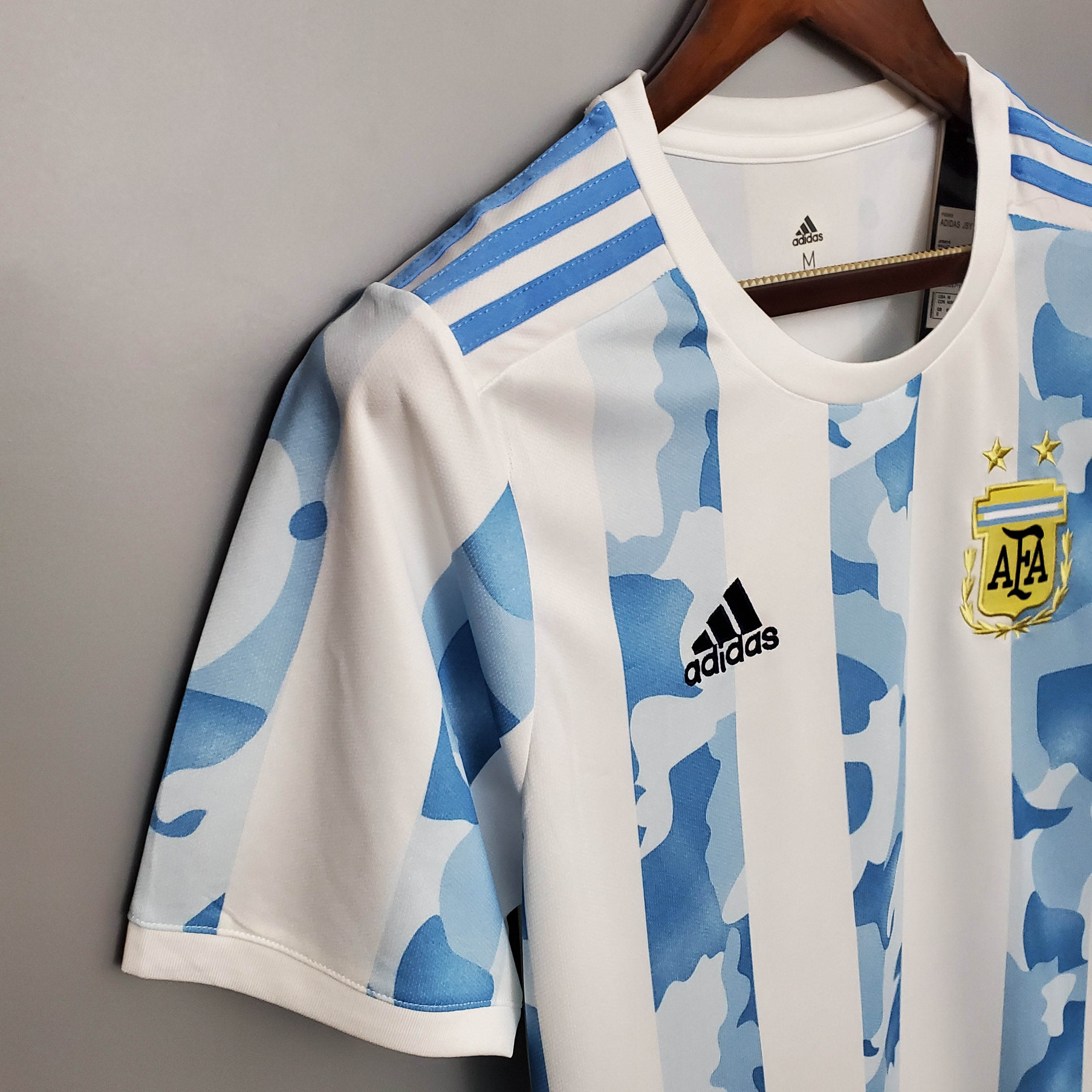 2020 Argentina Home Jersey - Fans Edition