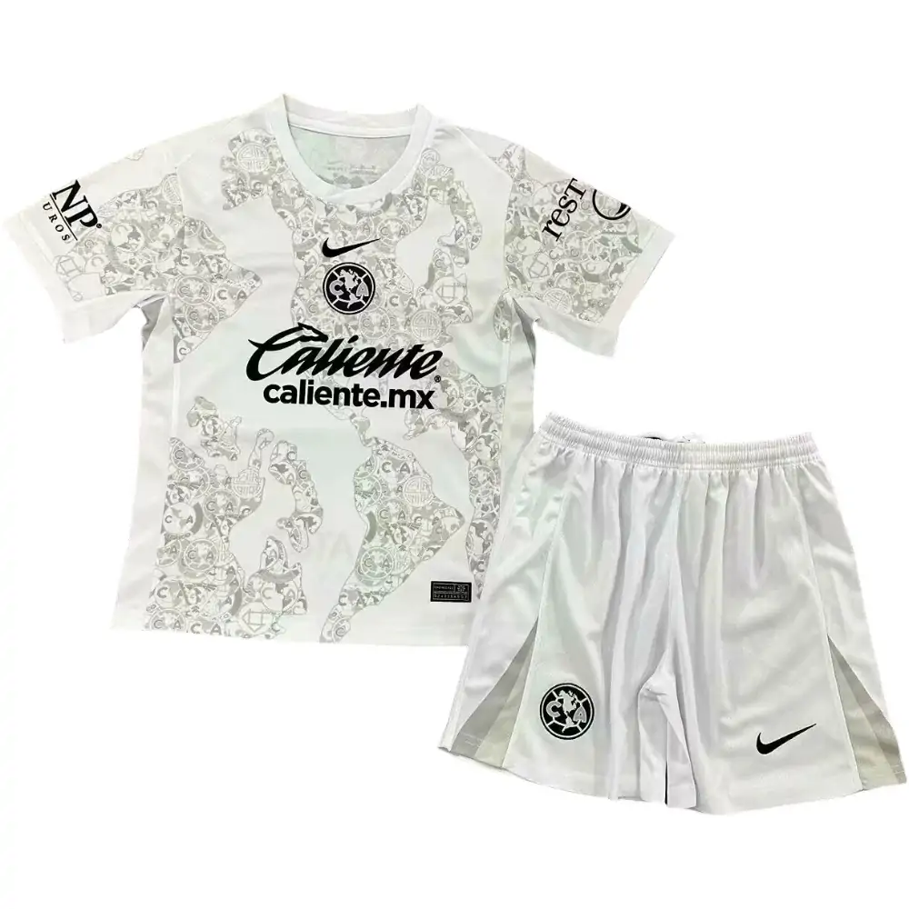 2024-25-America Second Away White-Jersey-Children's Set