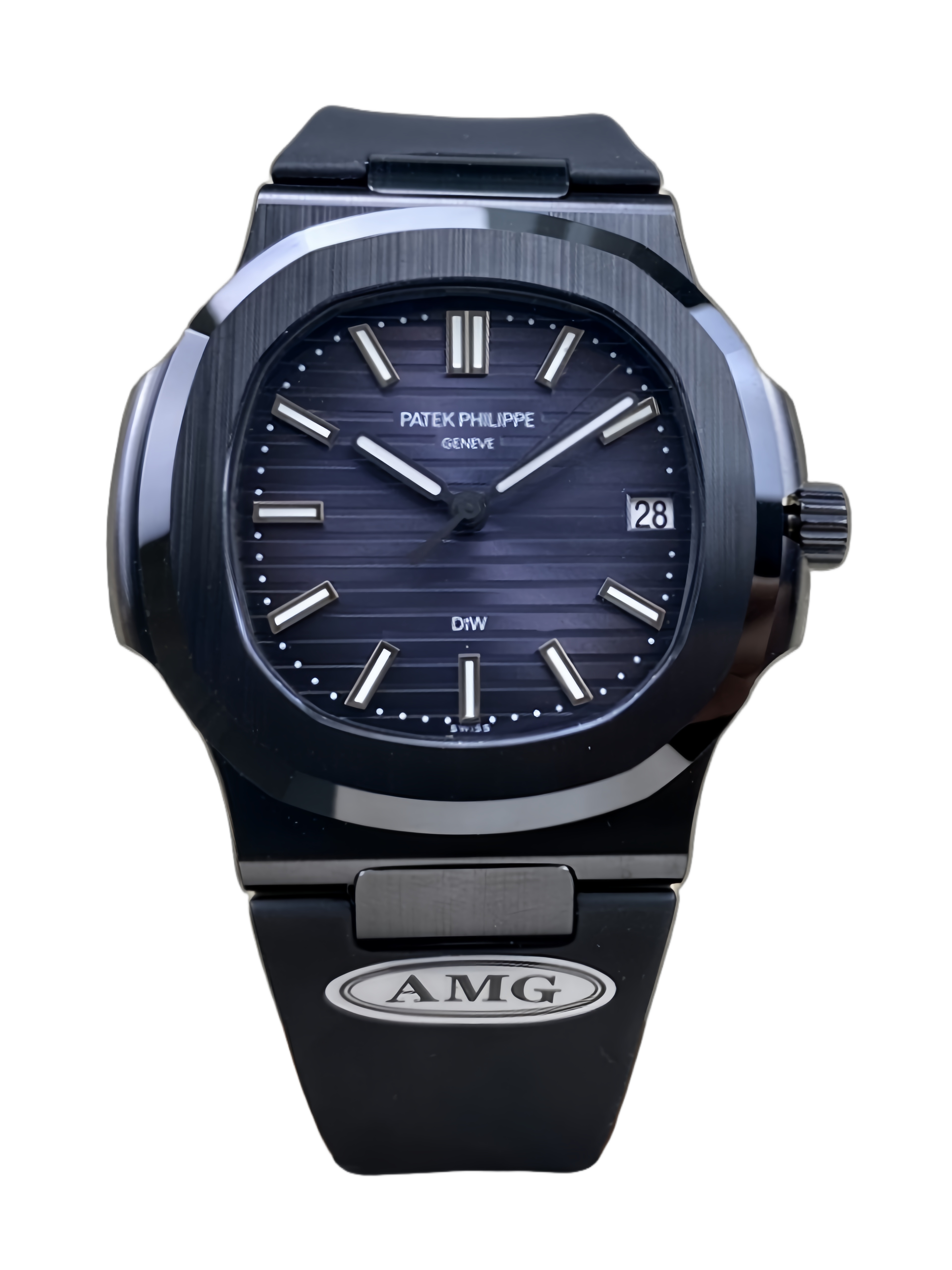 【Super Clone】Patek Philippe Nautilus Titanium Case Blue Dial 5711 40MM Watch