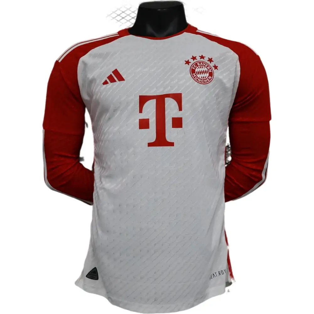 2023/2024 Bayern long-sleeved white player version jersey