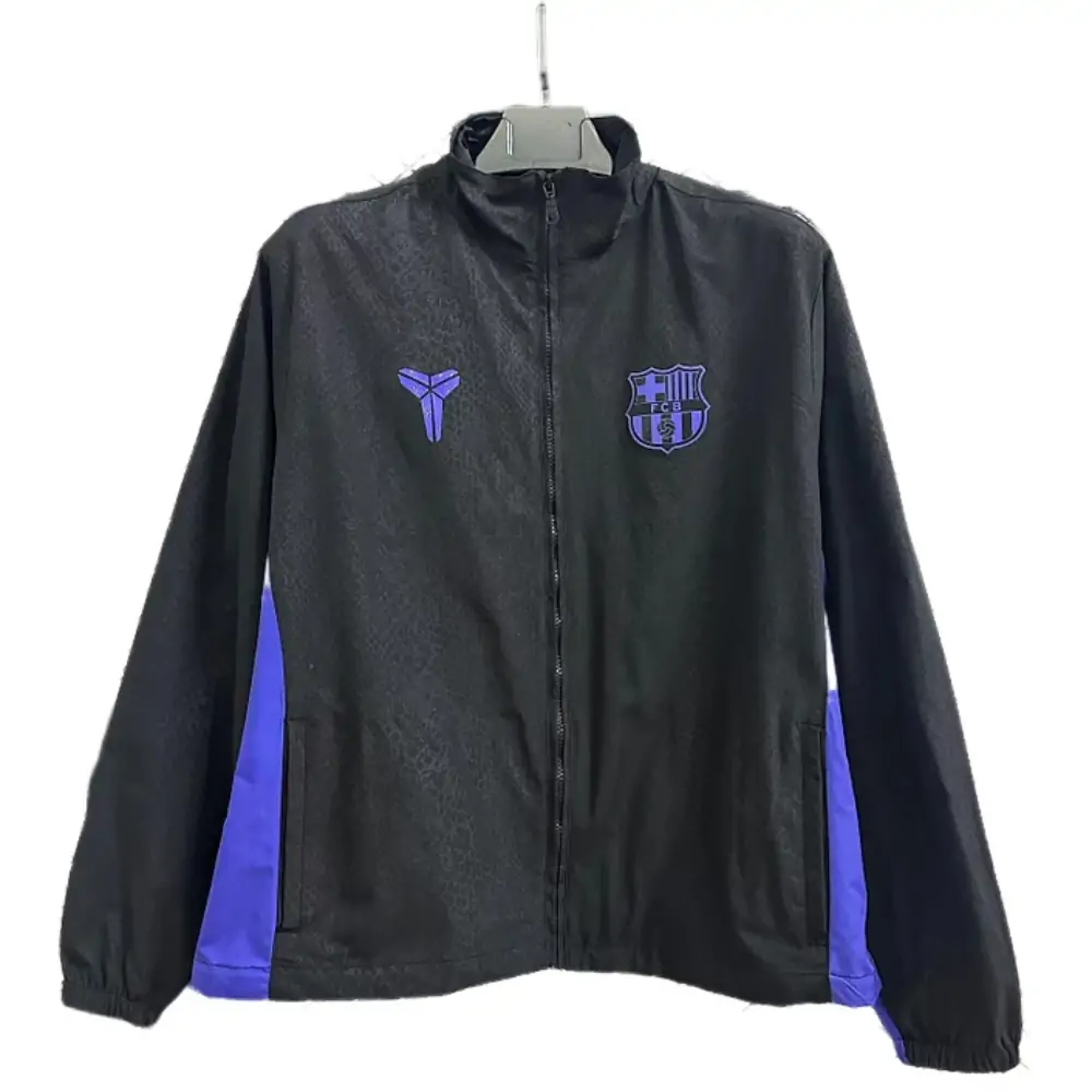 2025/26 Barcelona Kobe Black Mamba Collaboration Snake Print Windbreaker