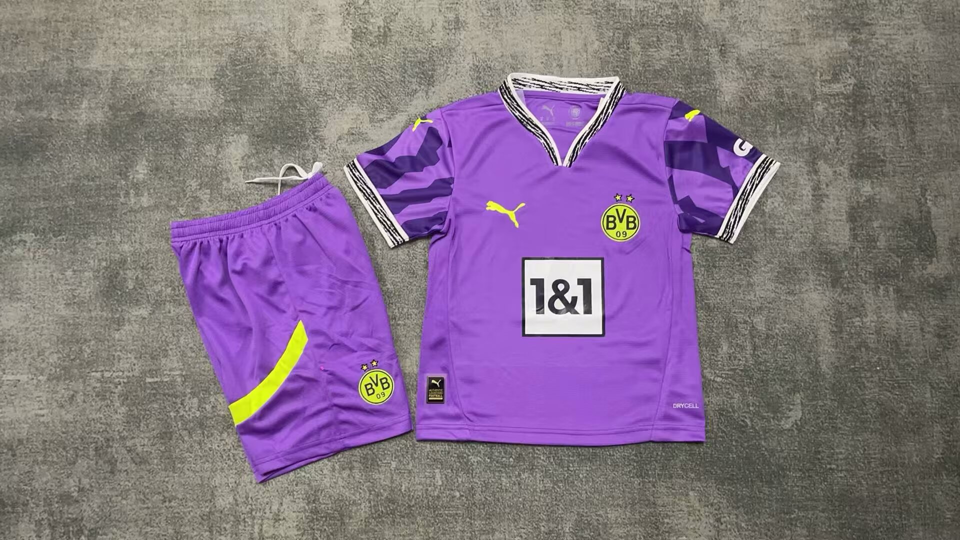 2025/2026 Kids Size Dortmund Special Edition Purple Football Shirt 1:1 Thai Quality