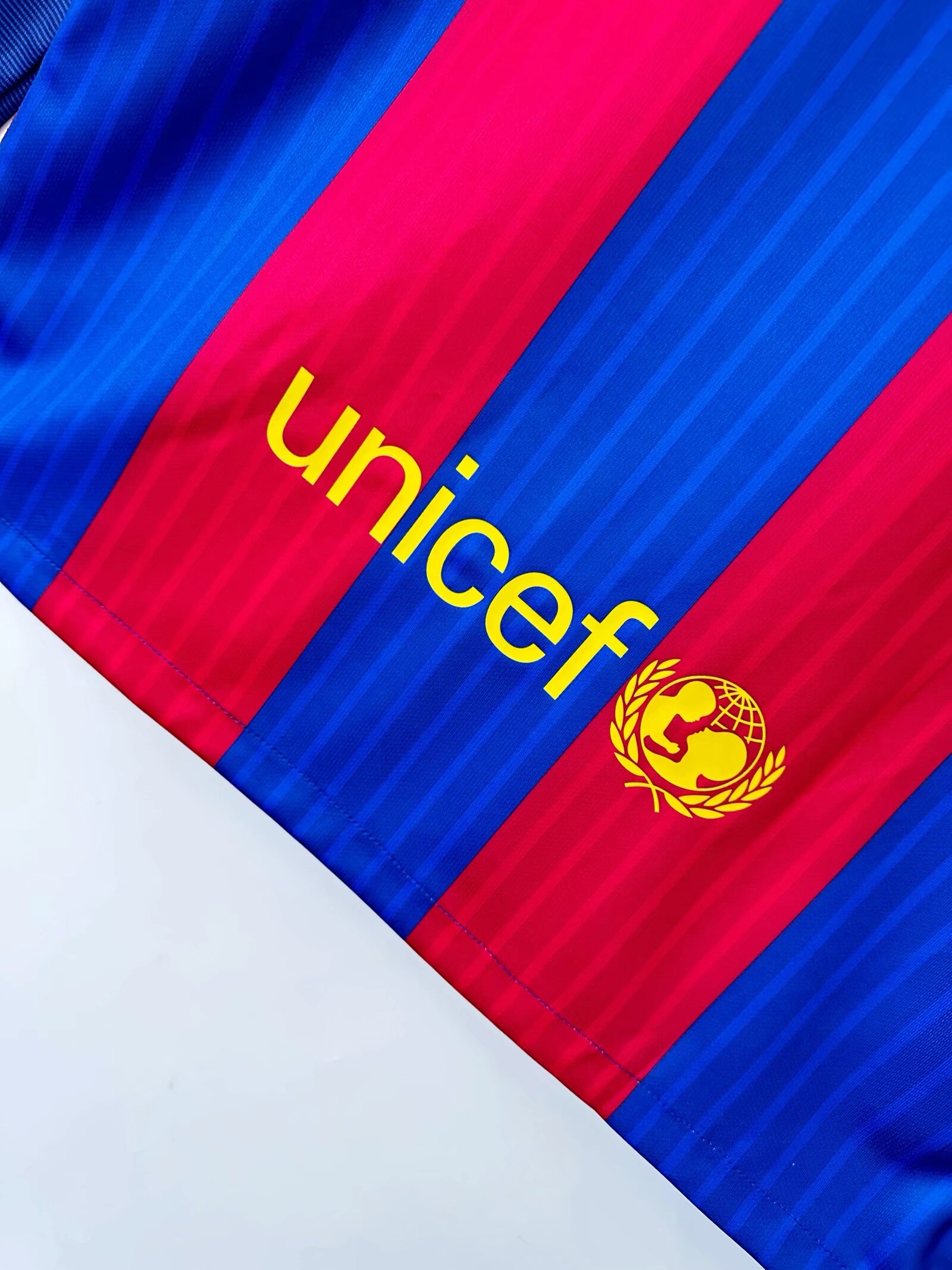 2016/2017 Barcelona Home Long Sleeve Jersey - Fans Edition