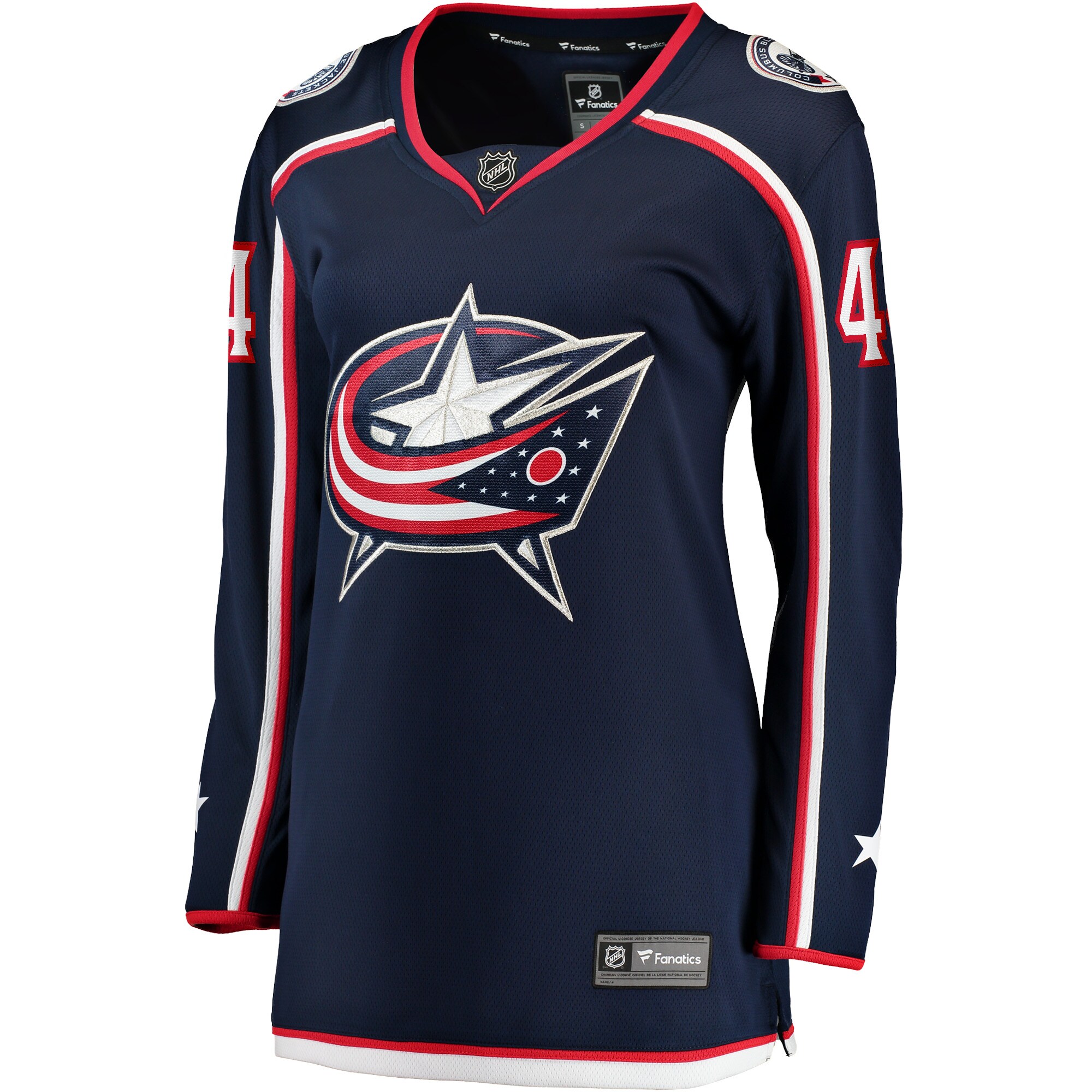 Erik Gudbranson Columbus Blue Jackets Fanatics Women’s Home Breakaway   Jersey – Navy