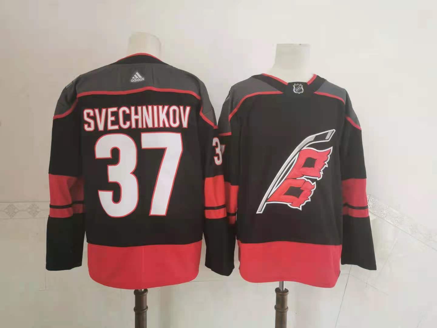 NHL Carolina Hurricanes SVECHNIKOV # 37  Jersey