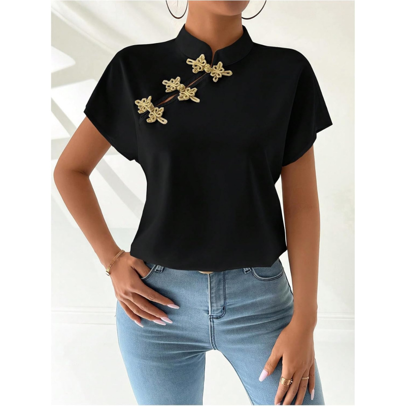 Women's Chinese Shirts Summer Cheongsam Tops