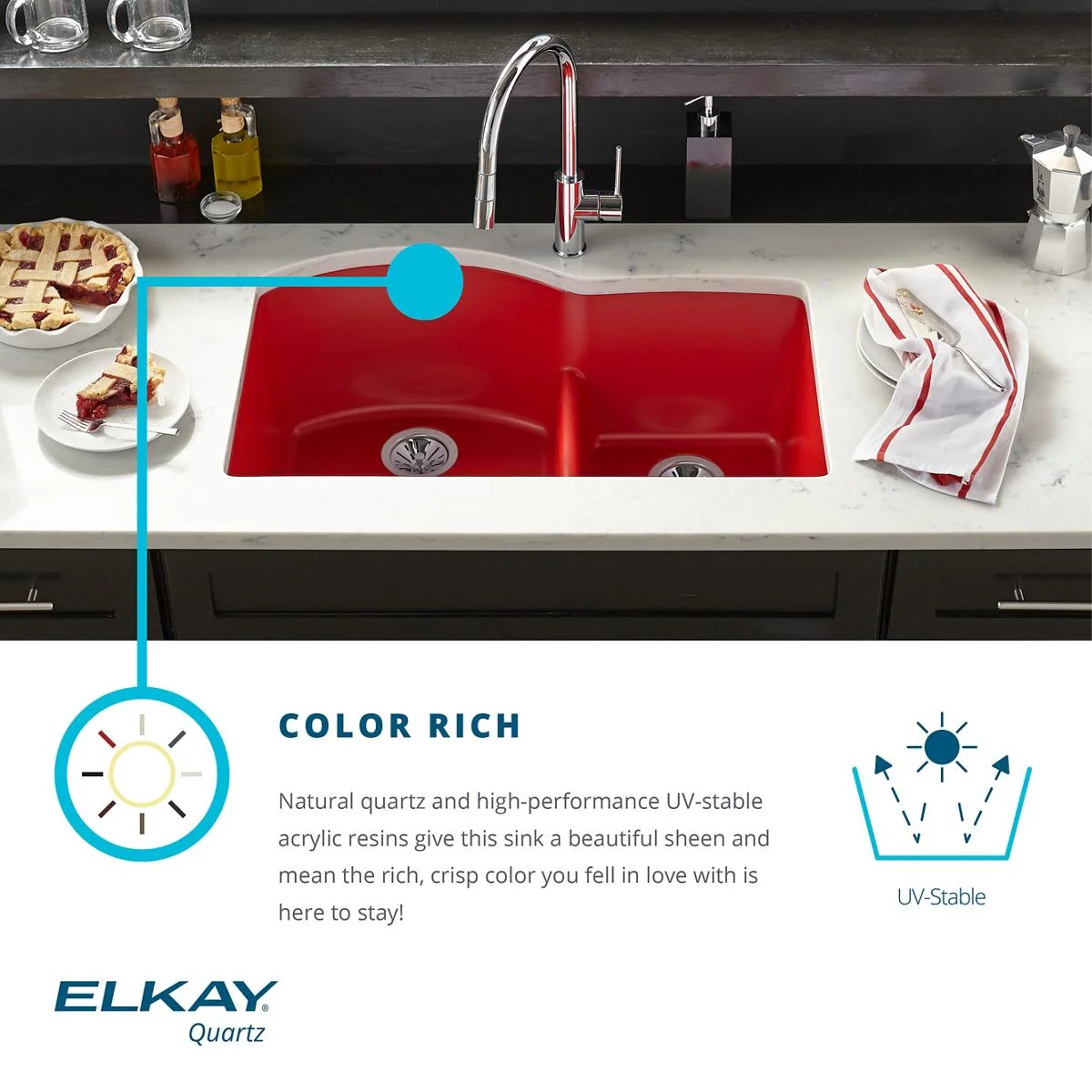 Elkay ELXRUP3620RT0 Elkay Quartz Luxe 35-7/8