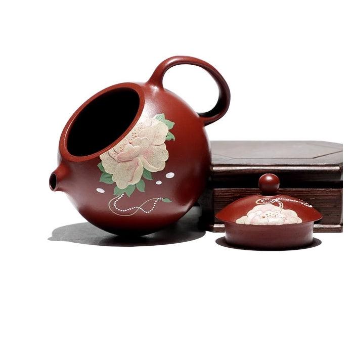 Pufferfish Xishi Yixing Teapot (Da Hong Pao Zhu Ni Clay) 150ml