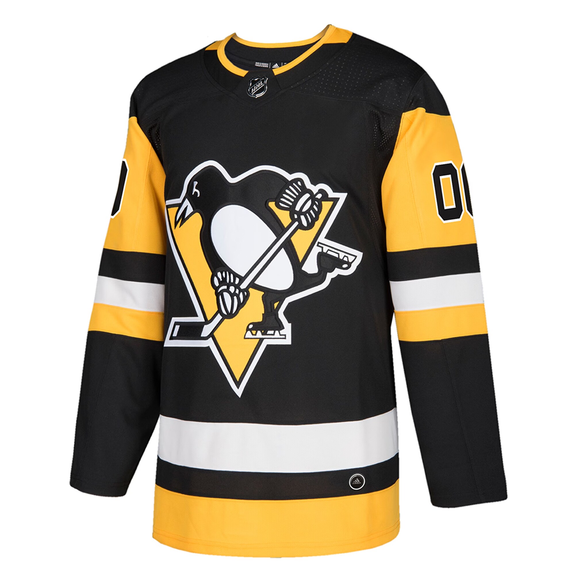 Pittsburgh Penguins   Custom Jersey – Black
