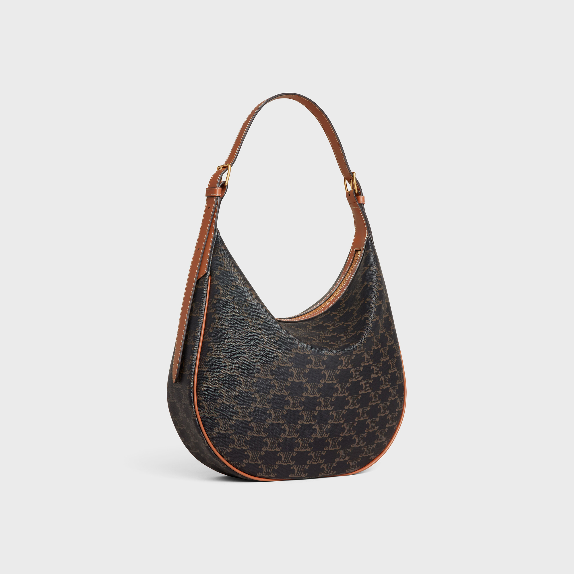 MEDIUM HELOÏSE BAG CUIR TRIOMPHE in TRIOMPHE CANVAS & CALFSKIN