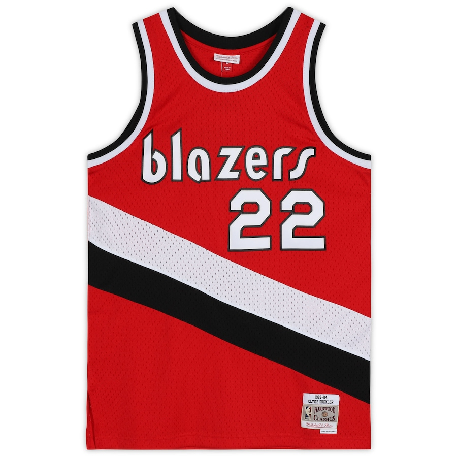 Clyde Drexler Portland Trailblazers Throwback Jersey
