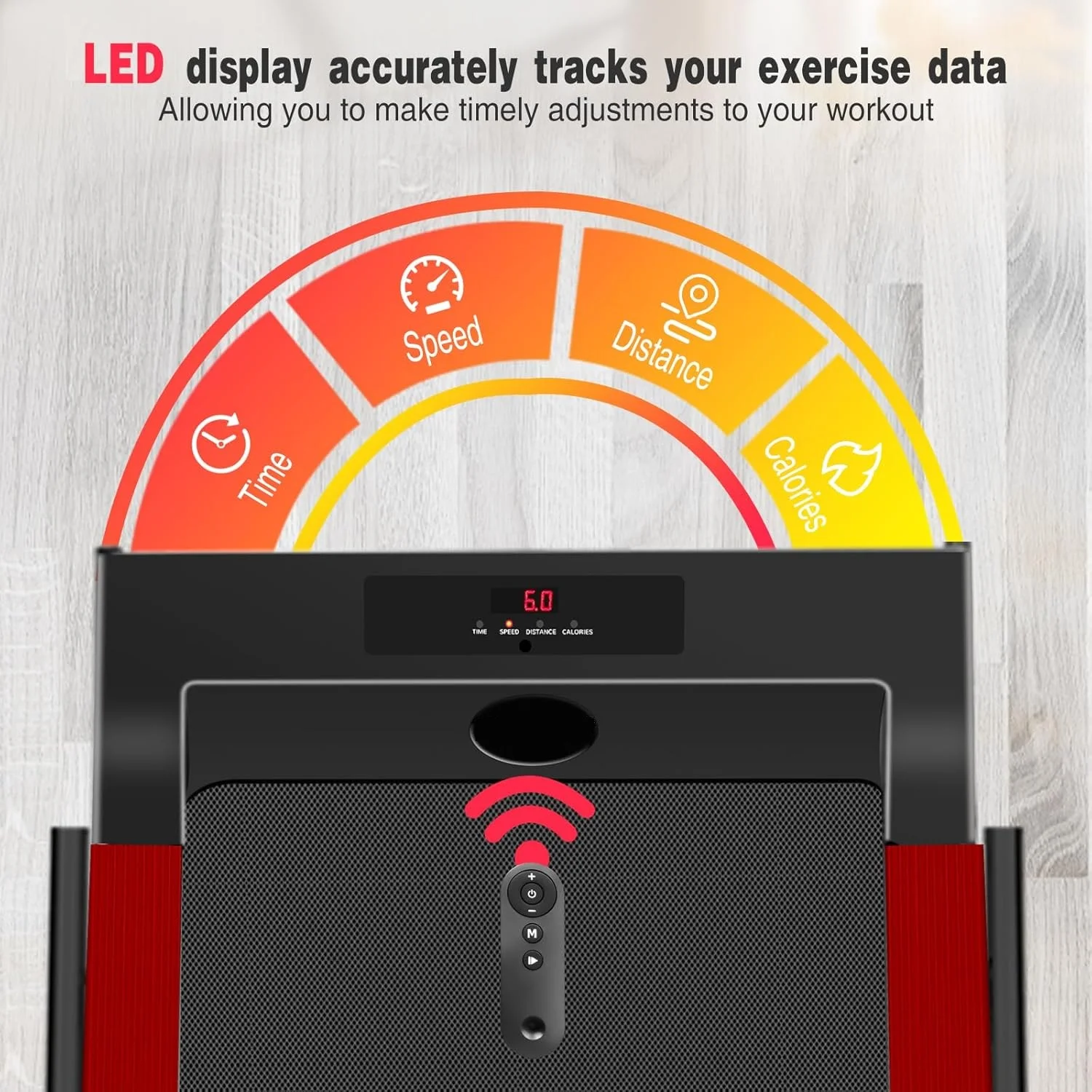 2 in 1 Walking Pad Treadmill, Foldable Treadmills with Handle Bar, 2.5HP Portable Folding Treadmill with Remote Control, Under Desk Treadmill for Home Office, Small Treadmill, 300lb
