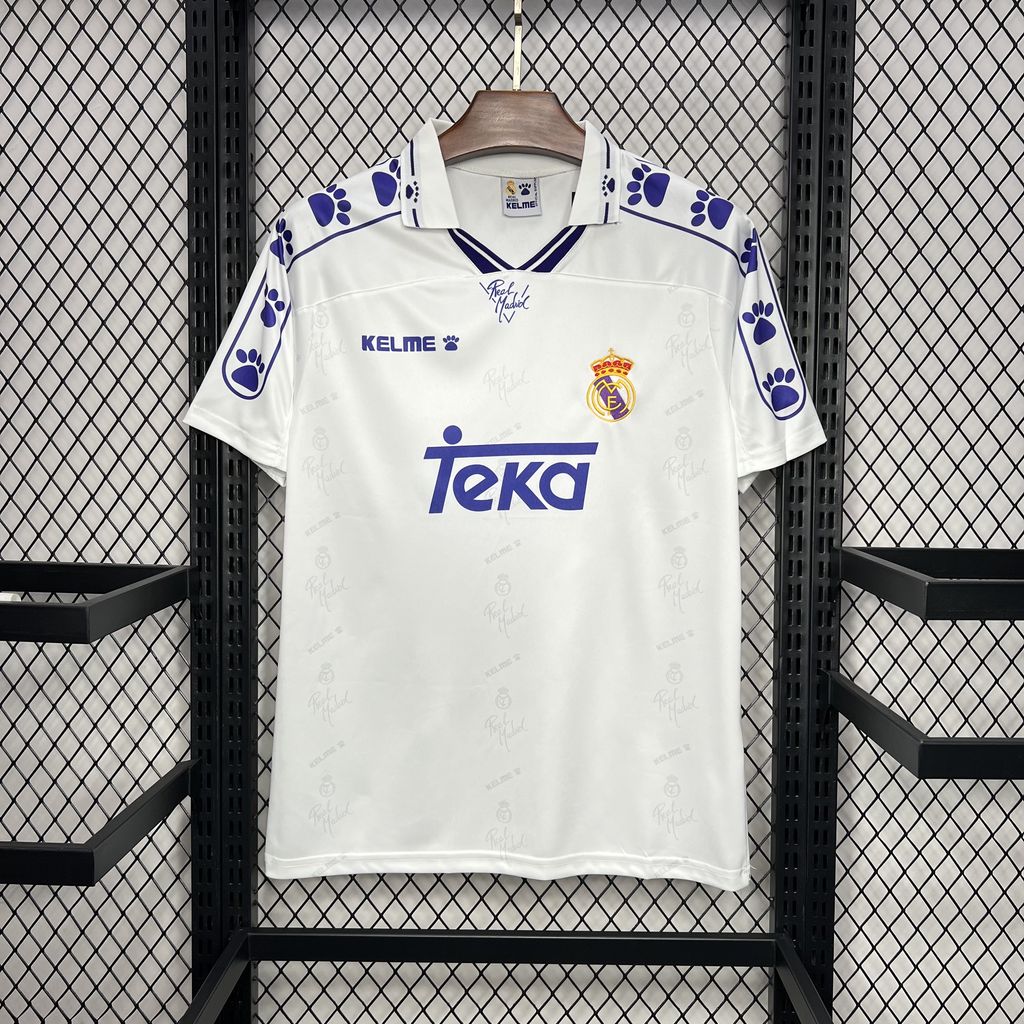 Retro Real Madrid 1994-96 Home Jersey