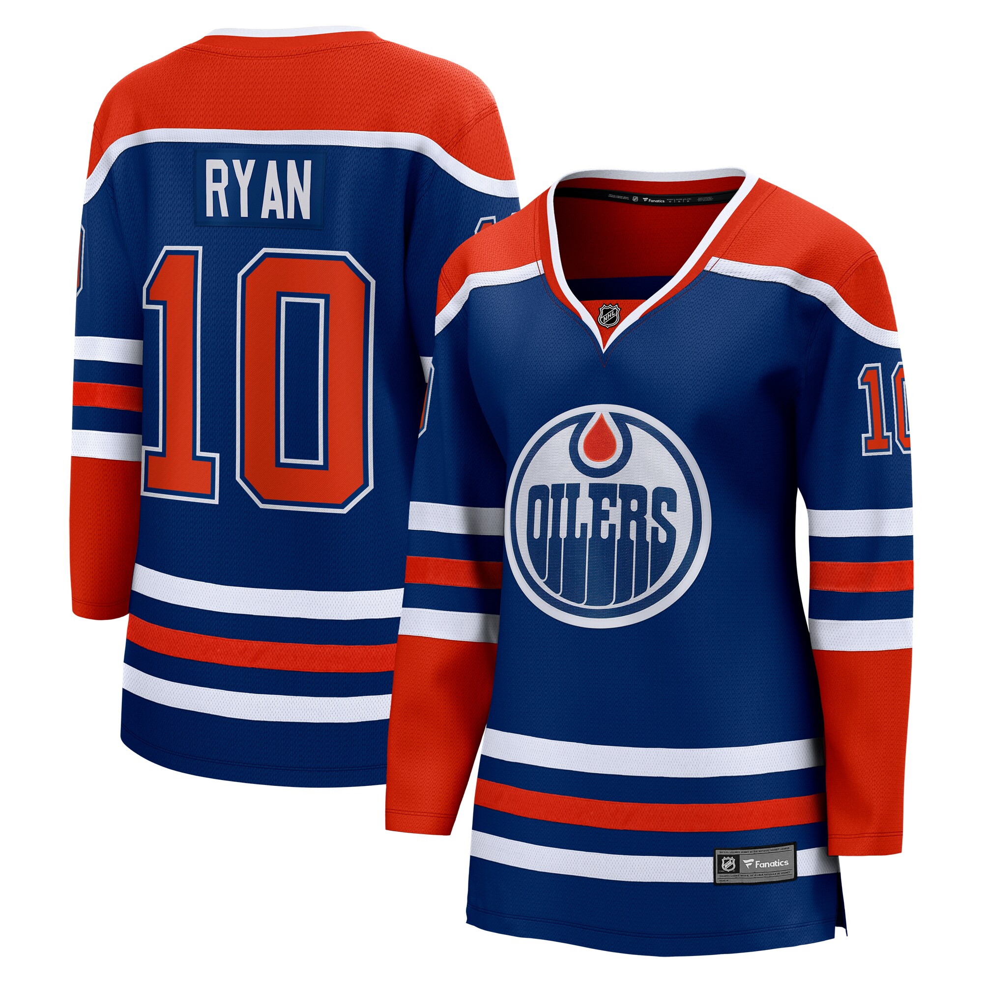 Derek Ryan Edmonton Oilers Fanatics Women’s Home Breakaway   Jersey – Royal