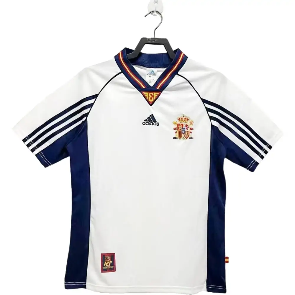 1998 Spain Away Retro Jersey - Fans Edition