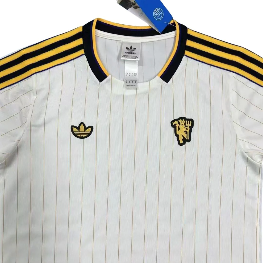 Manchester United Terrace Icon Shirt 2025/26 White