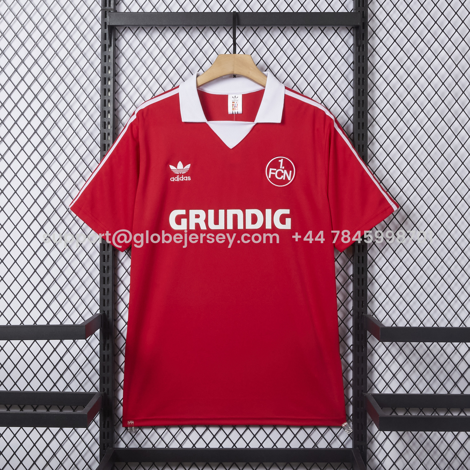 Retro Nürnberg 1978-80 Home Red Jersey