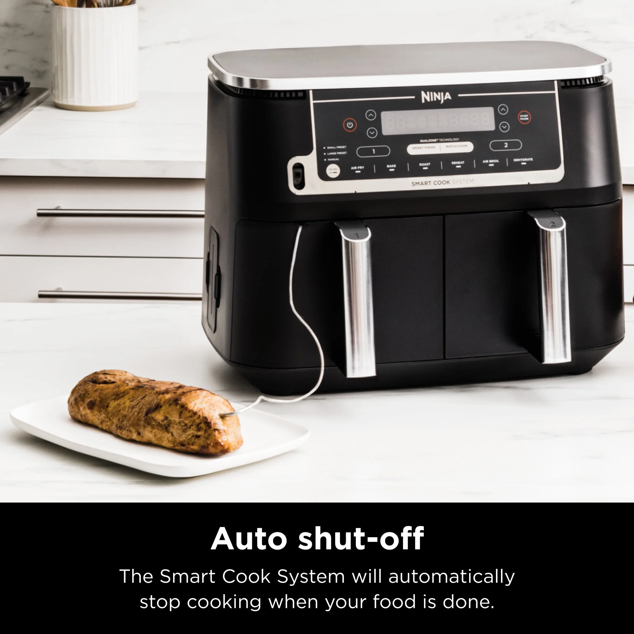 Ninja?? Foodi?? 6-in-1 Smart 10-qt. 2-Basket Air Fryer