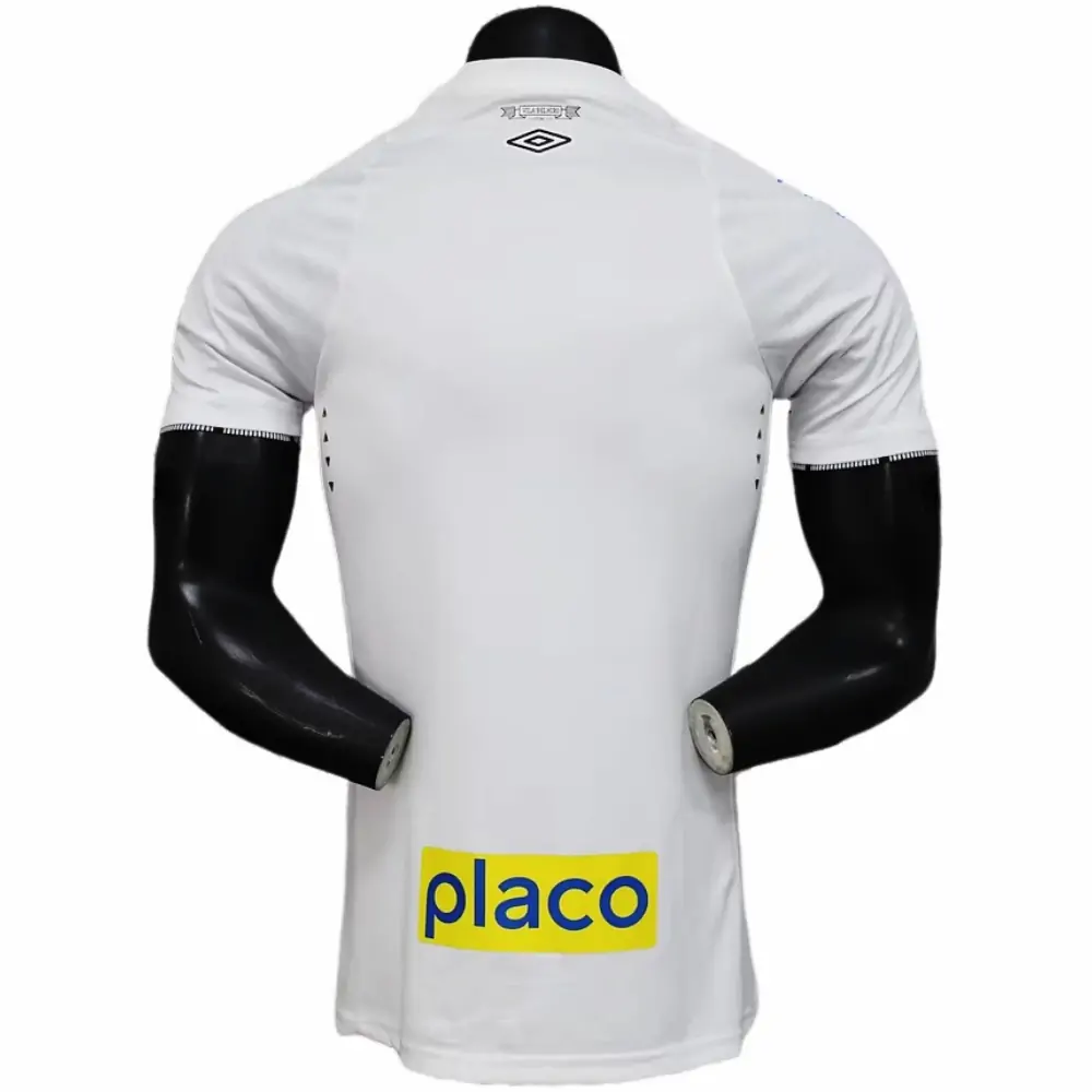 2025-26 New Season Santos White Main Advertising Jersey - Player Edition