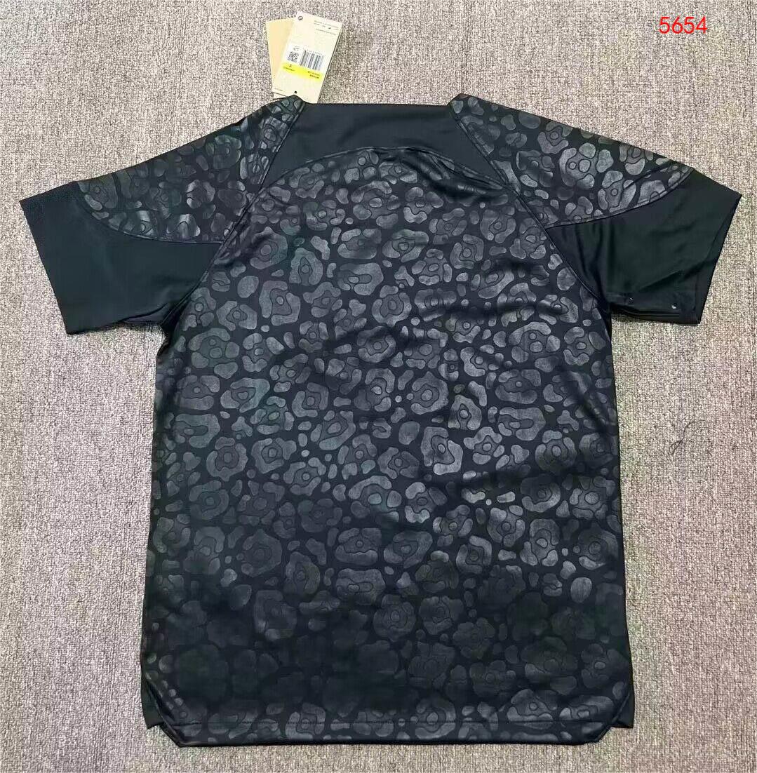 2022 Brazil Goalkeeper Jersey Black - Fans Edition