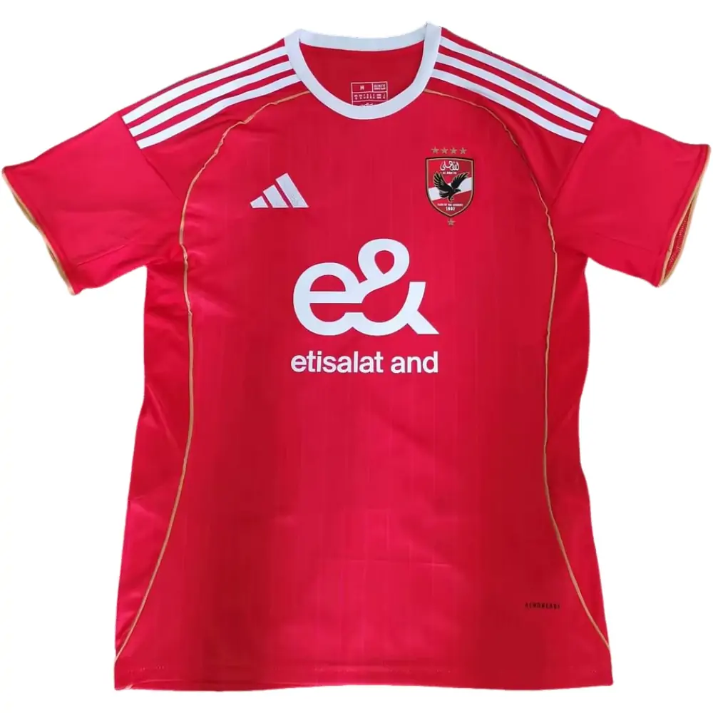 2025-26 Al Ahly Home Jersey - Fan Edition
