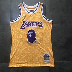 Los Angeles Lakers BAPE Yellow 93 MN