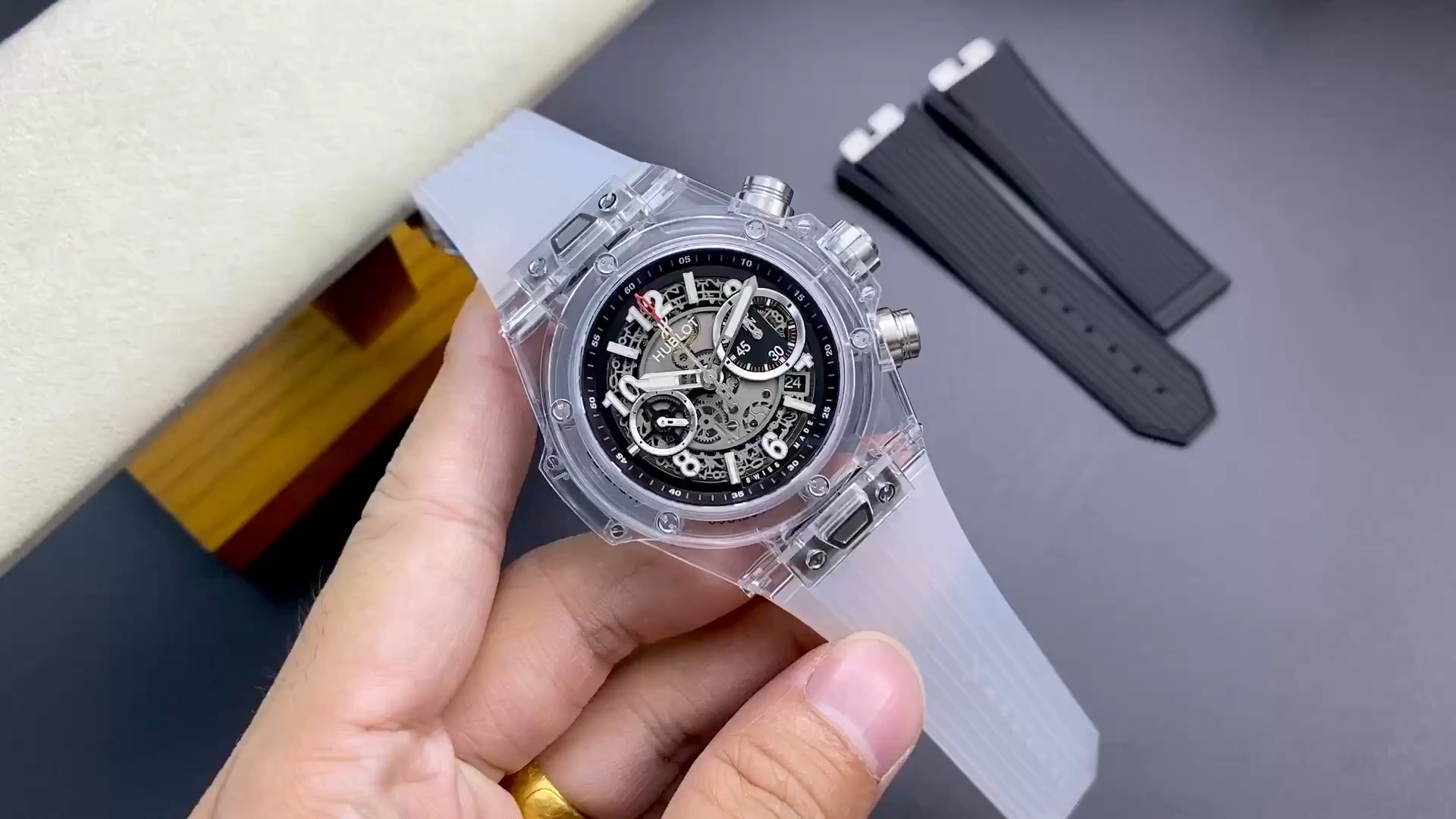 【Super Clone】Hublot Big Bang Unico Chronograph 411.JX.1170.RX 45mm