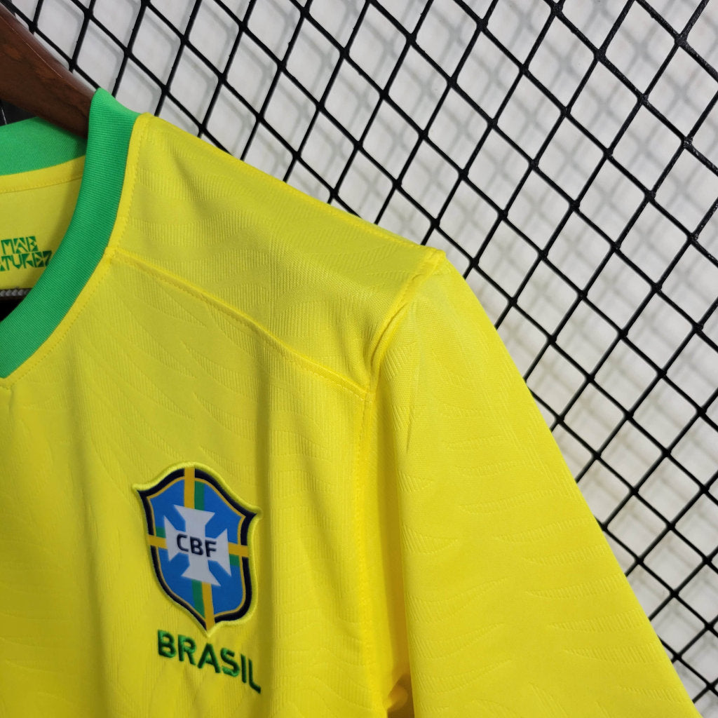 2023/2024 Brazil Home Soccer Jersey