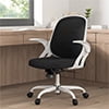 Home Office Chair Work Desk Chair Comfort Ergonomic Swivel Computer Chair, Breathable Mesh Desk Chair, Lumbar Support Task Chair,Adjustable Height,White