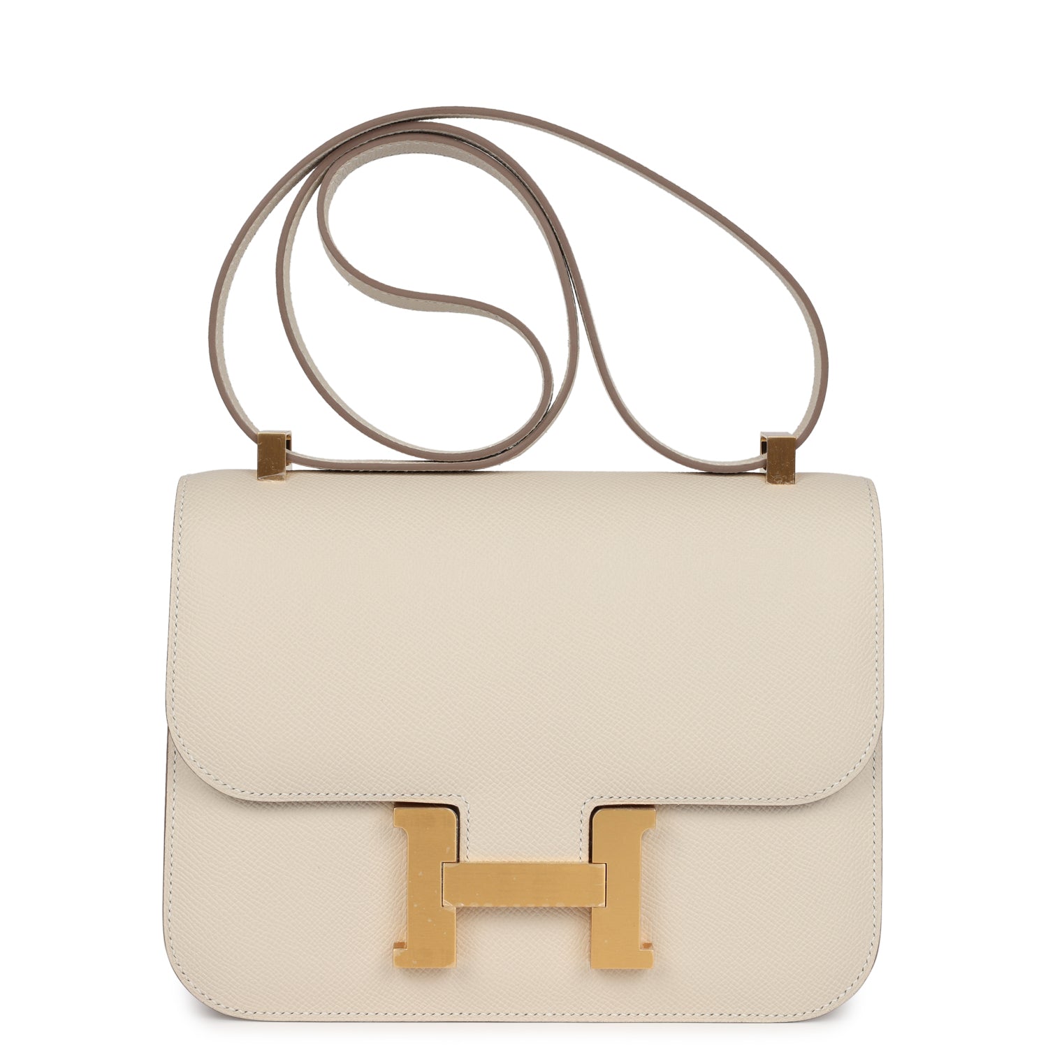 Constance 1-24 Craie Epsom Brushed Gold Hardware