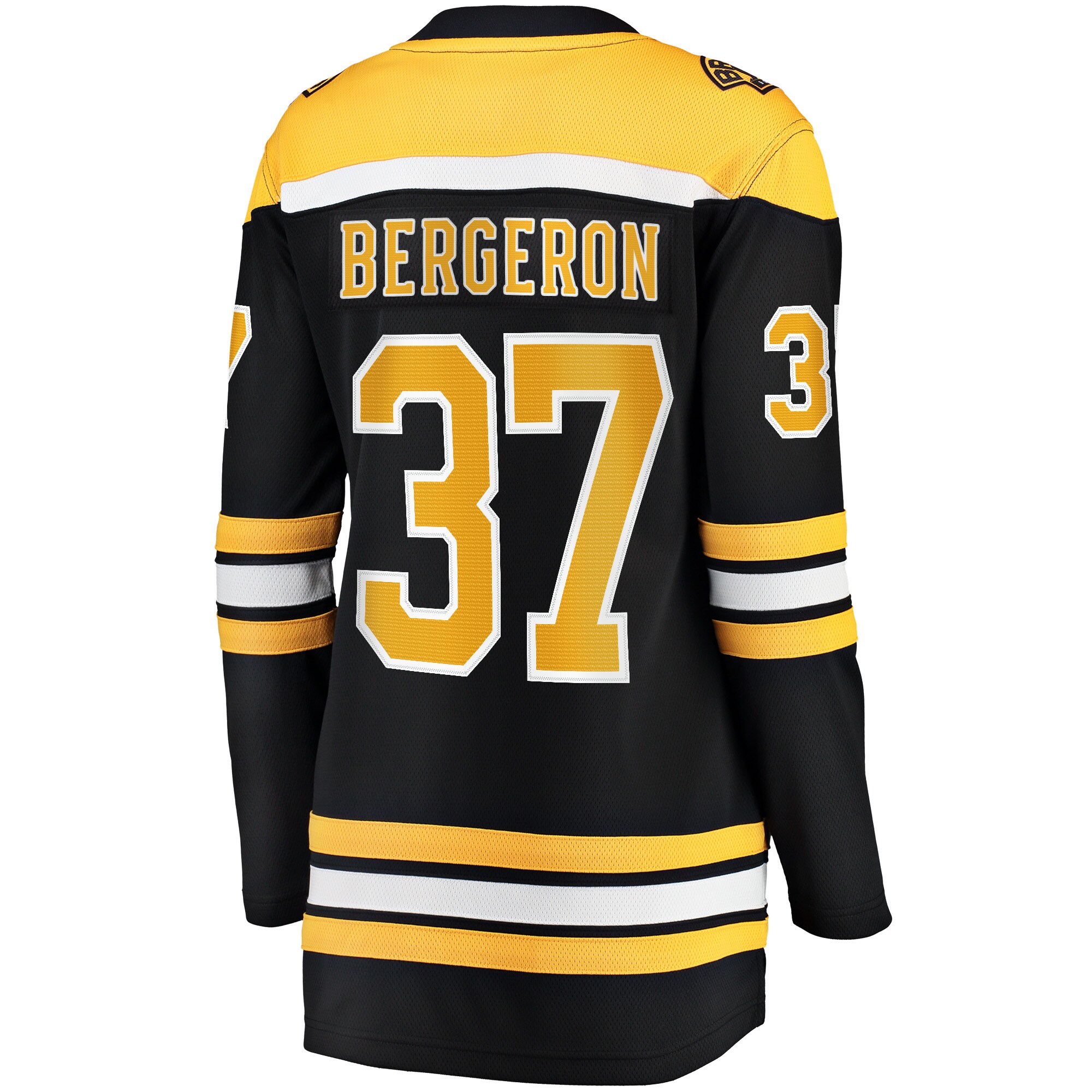 Patrice Bergeron Boston Bruins Fanatics Women’s Captain Patch Home Breakaway Jersey – Black