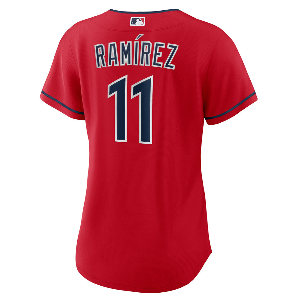 Women's Cleveland Guardians Jose Ramirez Alternate Player Jersey - Red