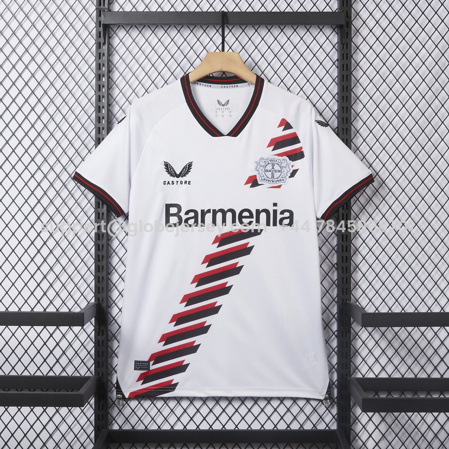 Retro Bayer 04 Leverkusen 23-24 Away Jersey