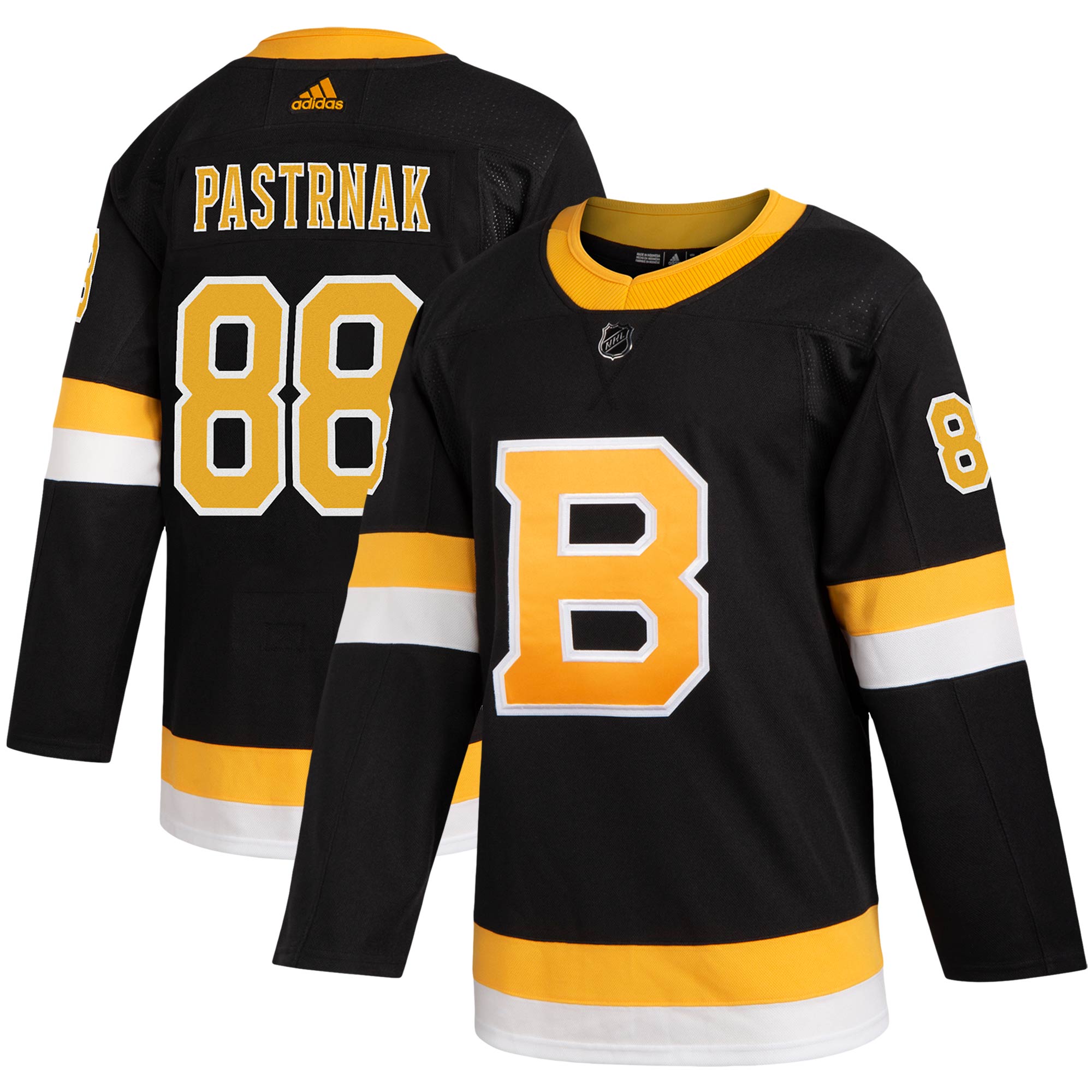 David Pastrnak Boston Bruins  Alternate   Jersey – Black