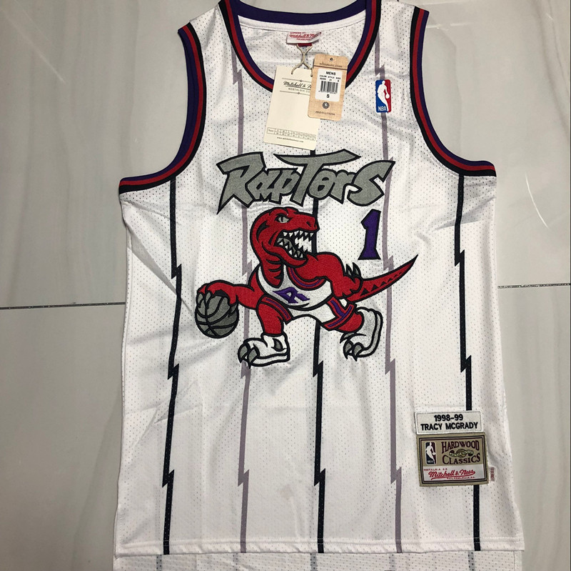 Tracy McGrady Toronto Raptors White 1 MN