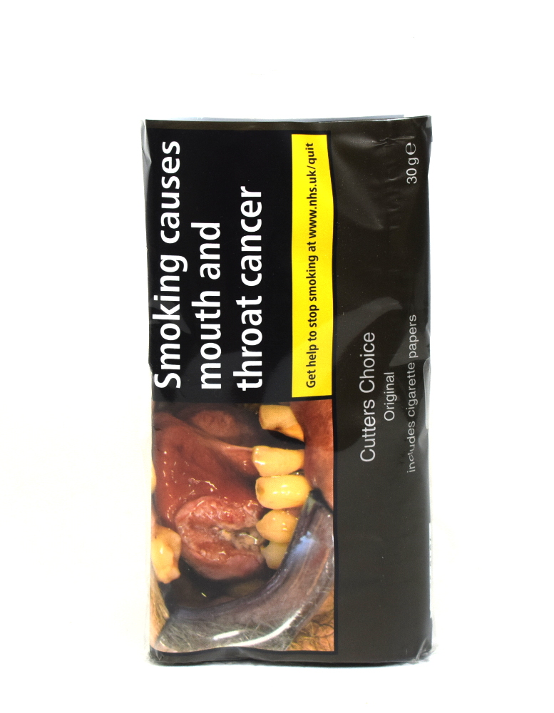 Cutters Choice Hand Rolling Tobacco 30g Pouch