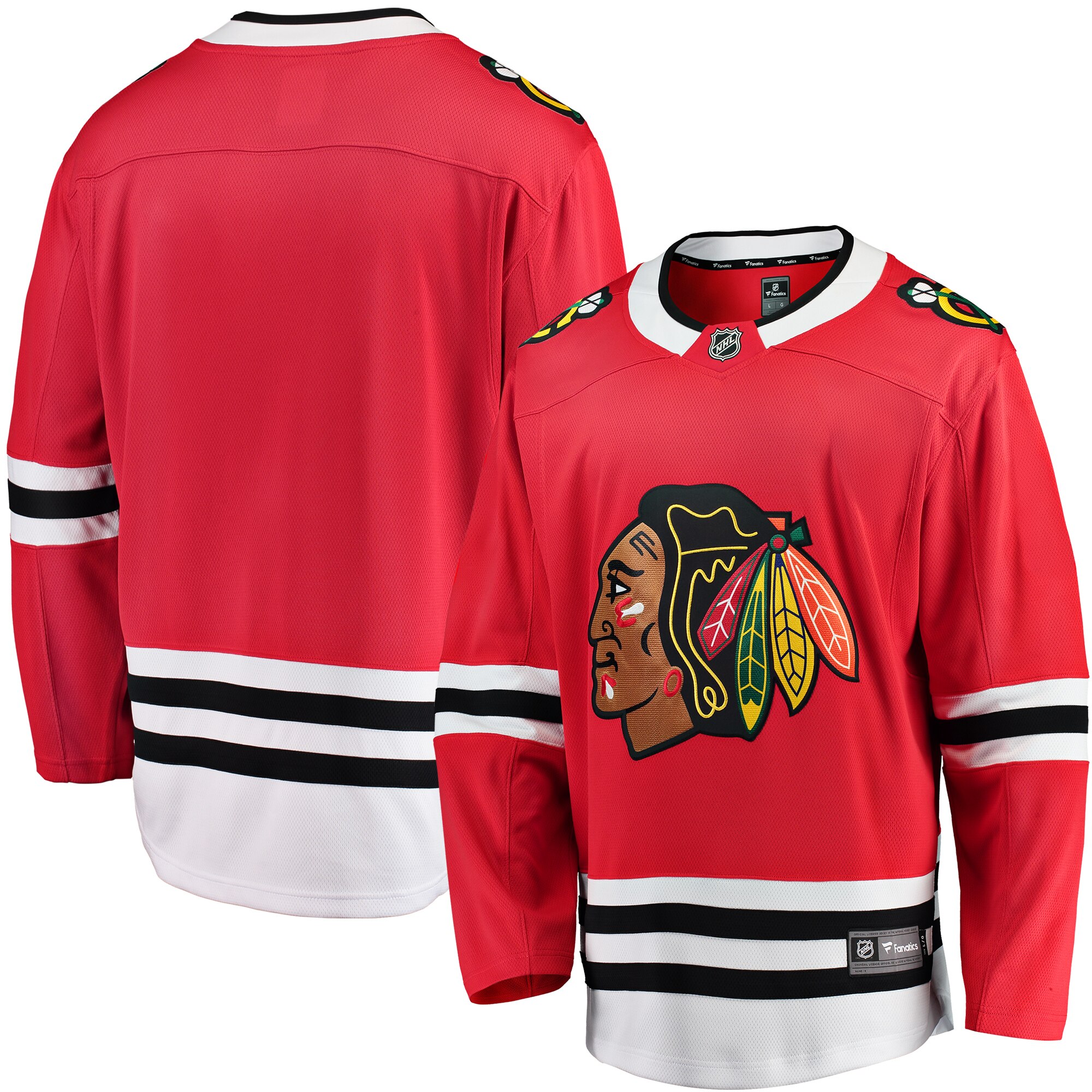 Chicago Blackhawks Fanatics Breakaway Home Jersey – Red