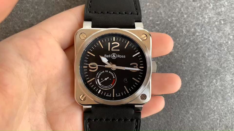 【Super Clone】Bell & Ross INSTRUMENTS series BR0397-BL-SISCA2 Black