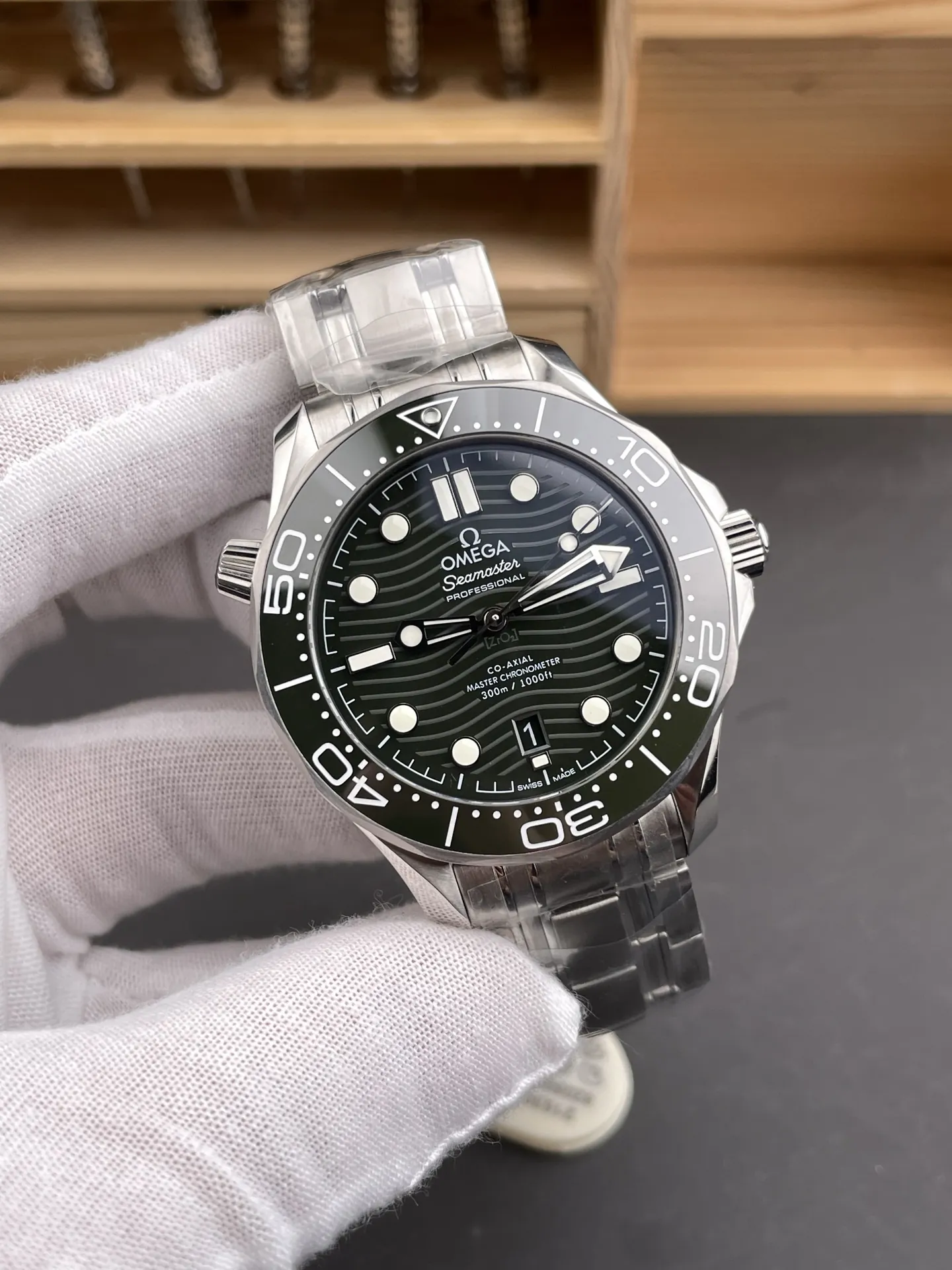 Omega Seamaster 300 Green Dial 42mm