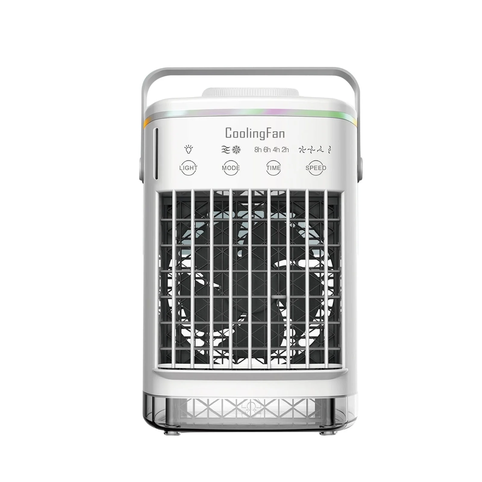 4 In 1 Portable Air Conditioner Fan Personal Space Air Cooler Fan Cooler Desk