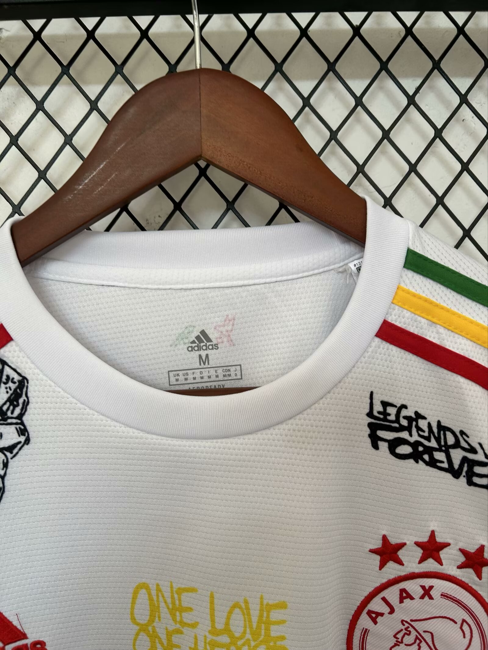 2025-26 Ajax Match White - Shirt - Fan Edition