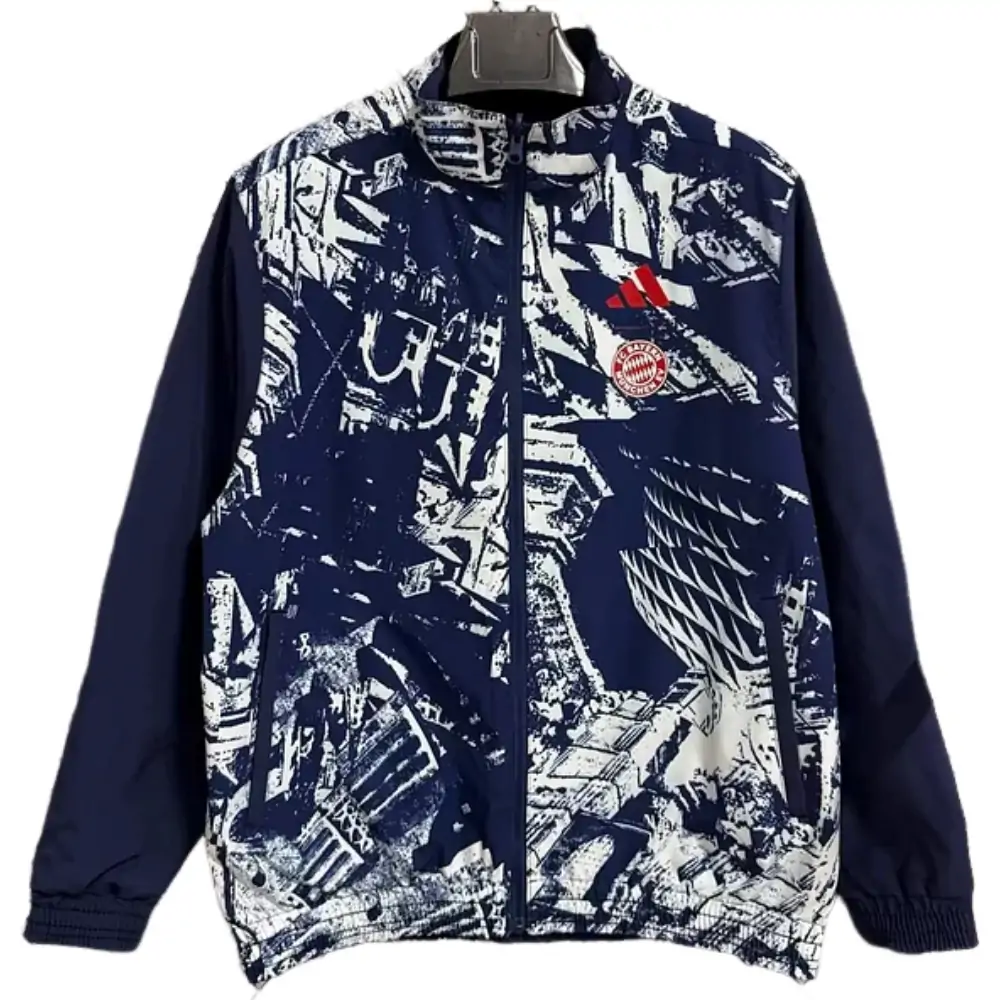 2025-26 Bayern Munich waterproof and windproof windbreaker