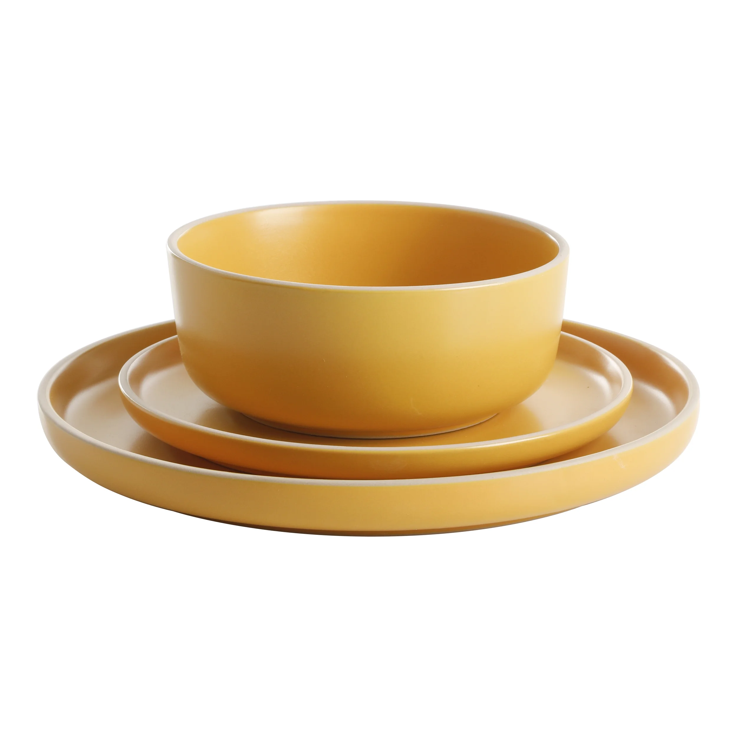 Gibson Home Zuma 18 Piece Dinnerware Set - Black