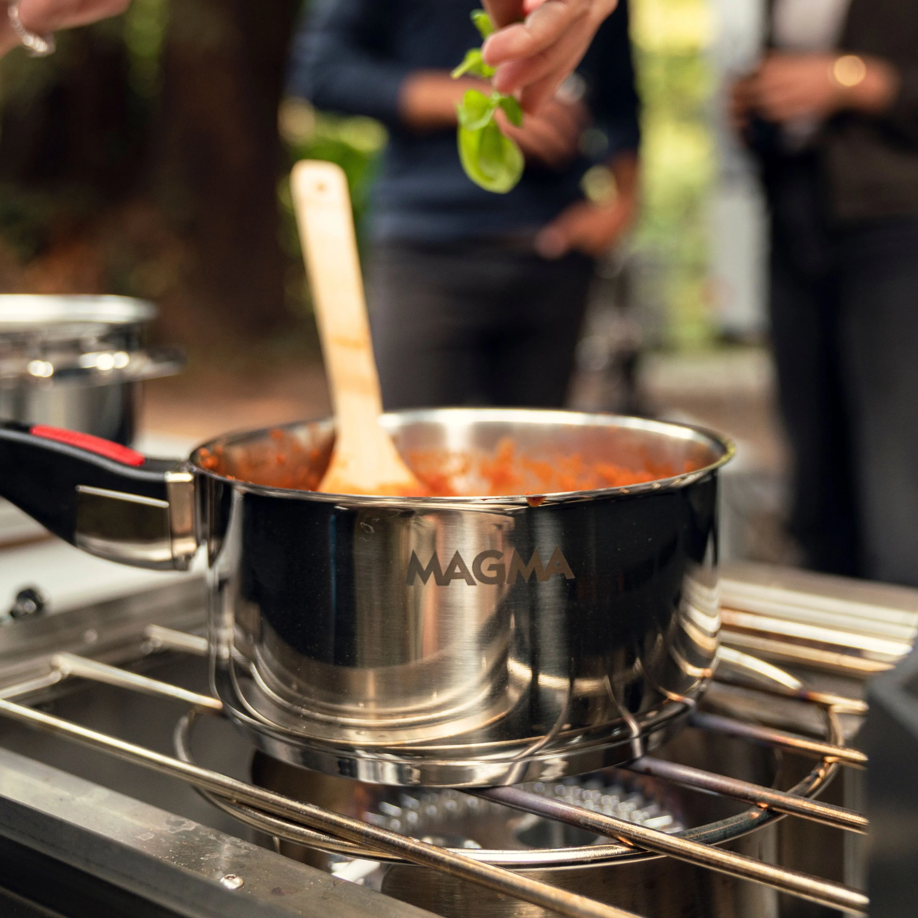 Magma A10-366-2-IND 10 Piece Scratch Resistant Stainless Steel Non-Stick Nesting Cookware Set | Compact Pots & Pans for Marine, Boat, RV, Camping & Home | Space-Saving, Induction Cooktop Ready
