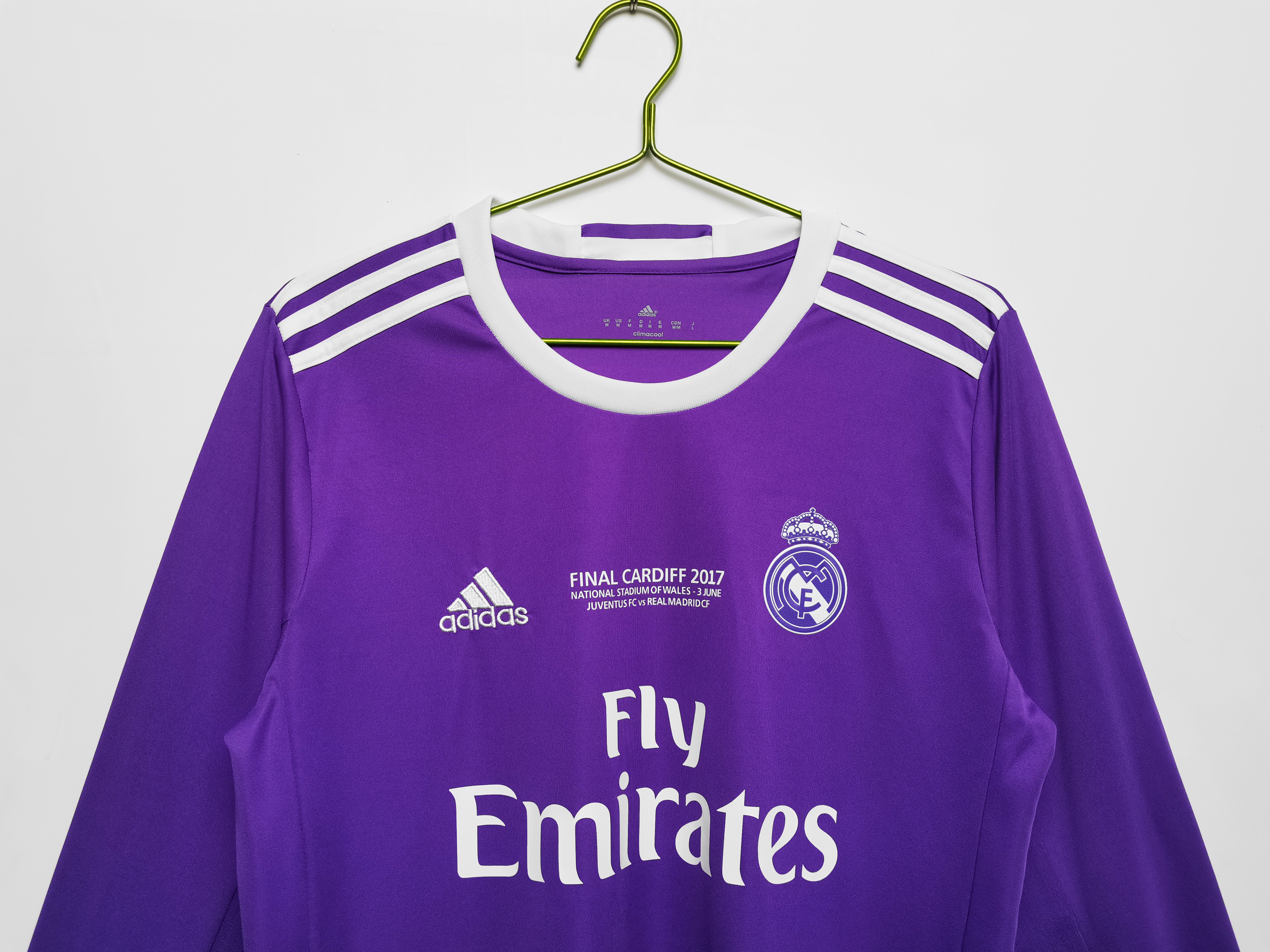 2016/2017 Retro Long Sleeve Real Madrid Away