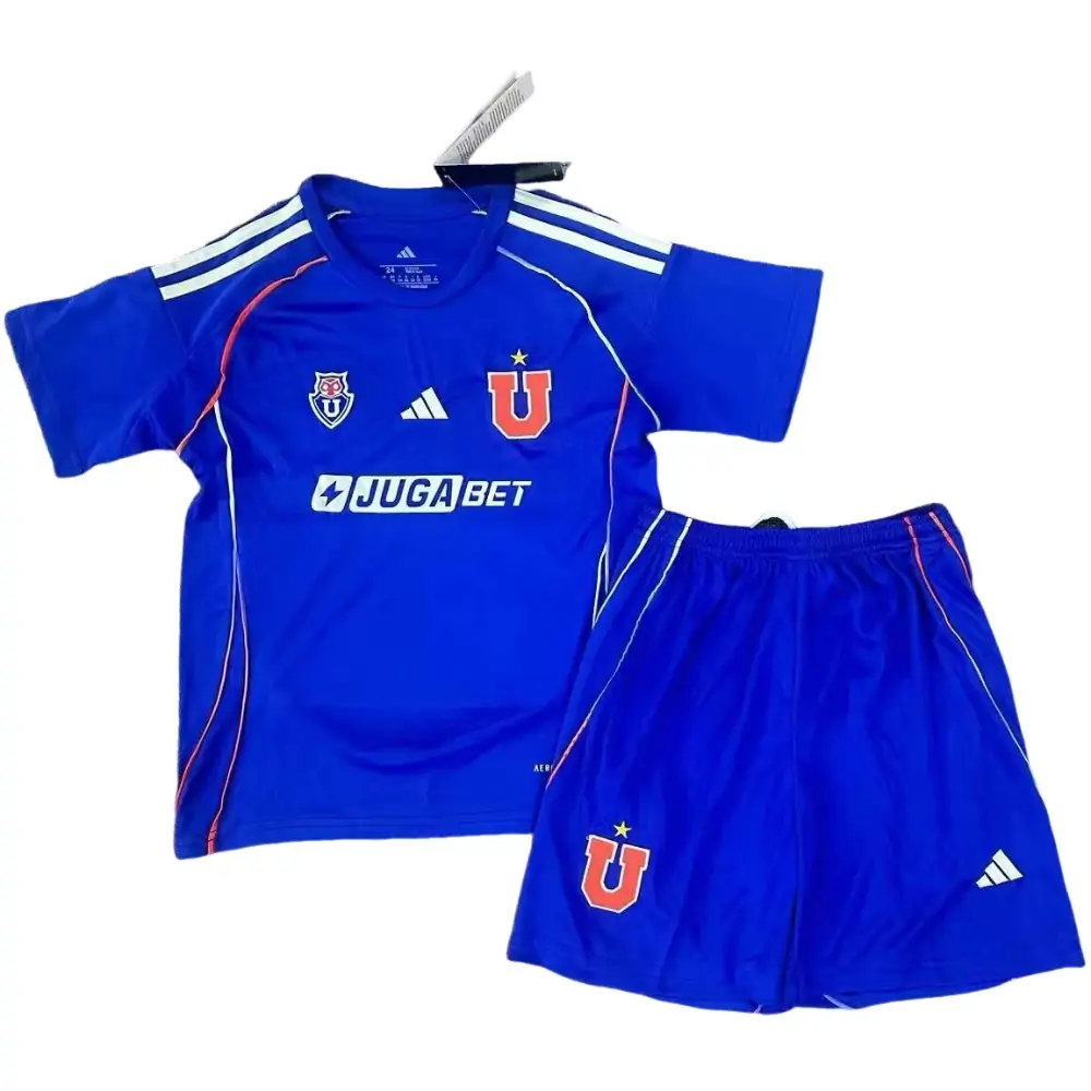 2025-26-Universidad de Chile Home-Jersey-Children's Kit